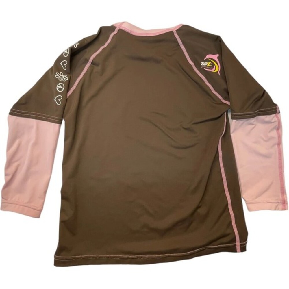 SunSkinz Rash Guard UV Protective L/ Sleeve UPF 50 Shirt Swimwear Size 10 Kids